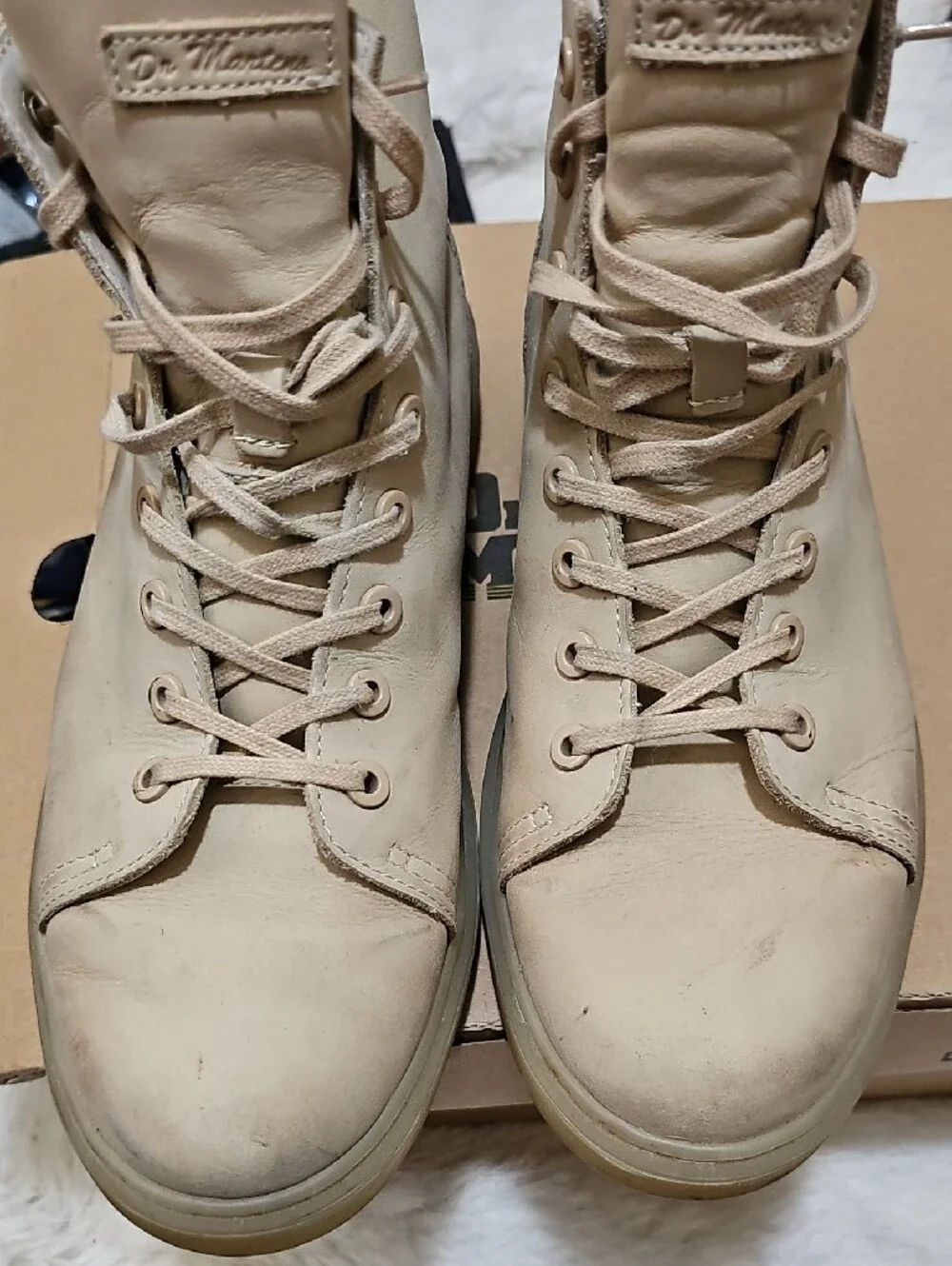 Dr. Martens Leather Boots Size 10